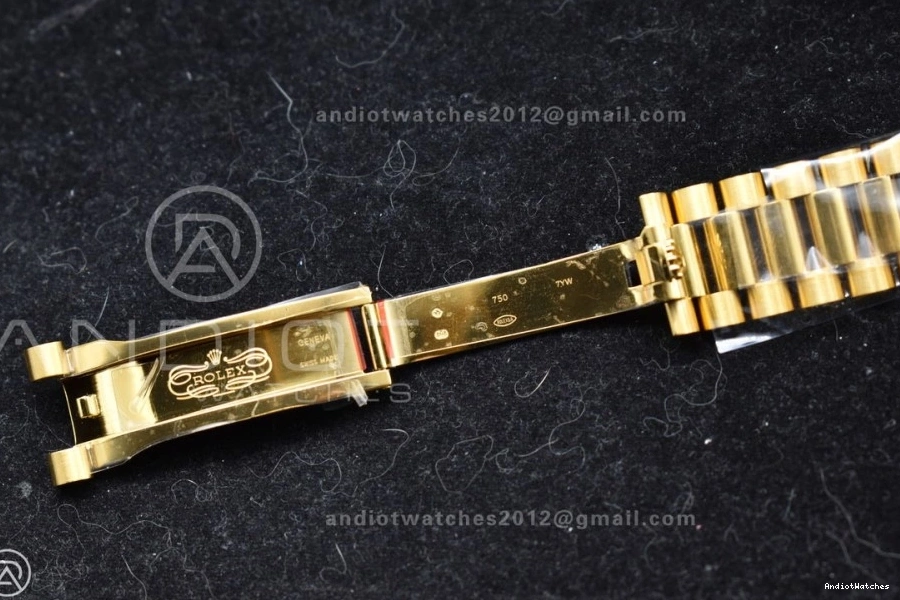 654 ARF President Day Bracelet VR3255 On 1:1 Dial 228238 (Gain Weight) Edition 40 Date Best Crystal Sustainable YG Gold 1106